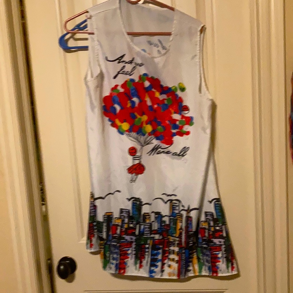 Vibrant dress Sz L